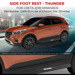 Hyundai Creta Side Foot Rest- Thunder (2018-Onwards) Hyundai Creta Side Foot Rest- Thunder (2018-Onwards)