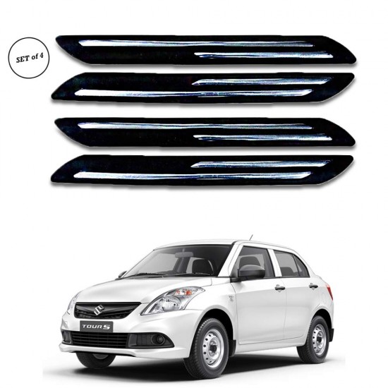 Galio Maruti Suzuki Dzire Bumper Protector With Double Strip Chrome  (2012-2015)