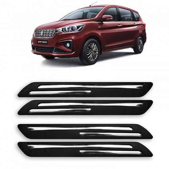 Galio Maruti Suzuki Ertiga Bumper Protector With Double Strip Chrome