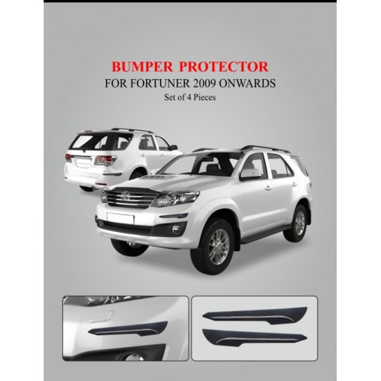 GFX Car Bumper Protector for Toyota Fortuner 2009 Onwards