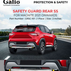 Galio Nissan Magnite Safety Guards Rear -SS (2021-Onwards) Galio Nissan Magnite Safety Guards Rear -SS (2021-Onwards)