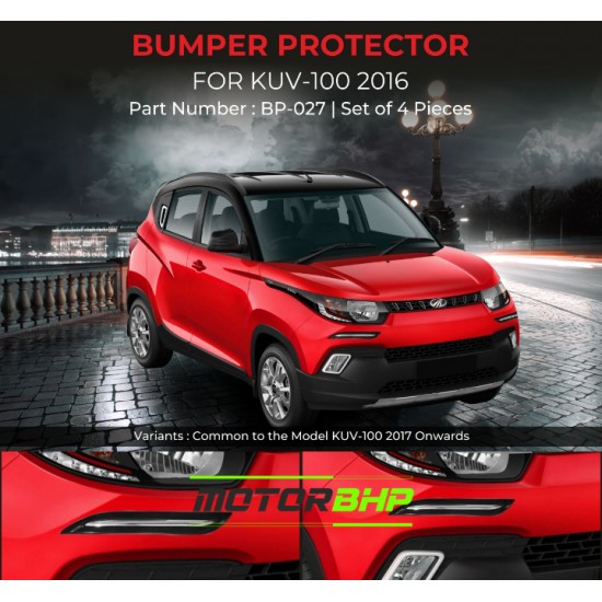 Mahindra KUV100 Bumper Protector (2016 Onwards)