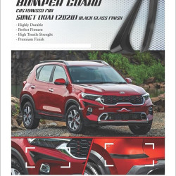 Kia Sonet Bumper Protector Guard - Set Of 4  Kia Sonet Bumper Protector Guard - Set Of 4