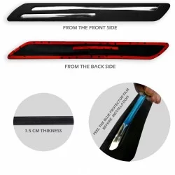 Galio Maruti Suzuki Swift Old Bumper Protector With Double Strip Chrome
