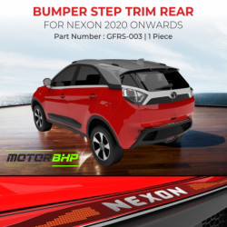 Tata Nexon Bumper Step Trim Rear (2020 Onwards)  Tata Nexon Bumper Step Trim Rear (2020 Onwards)