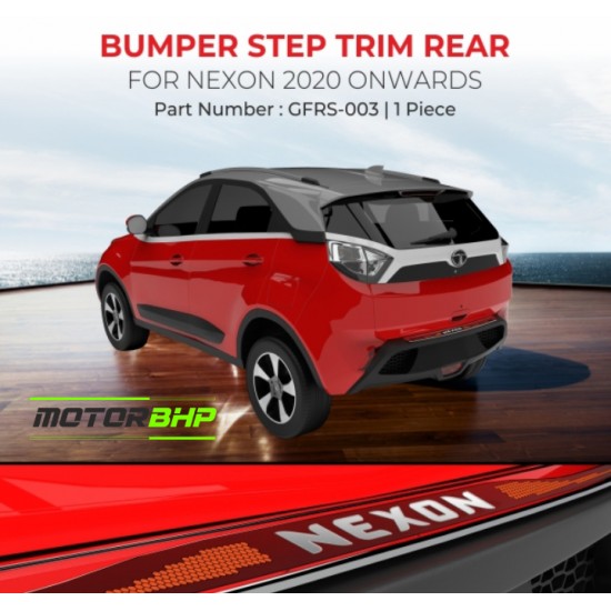  Tata Nexon Bumper Step Trim Rear (2020 Onwards)