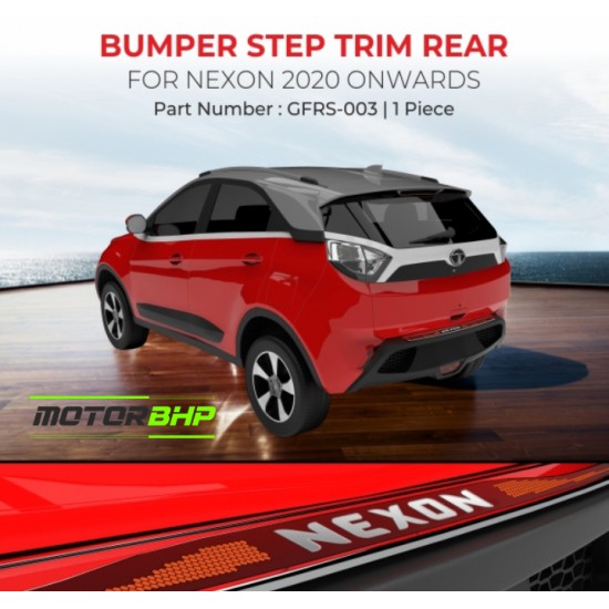  Tata Nexon Bumper Step Trim Rear (2020 Onwards)