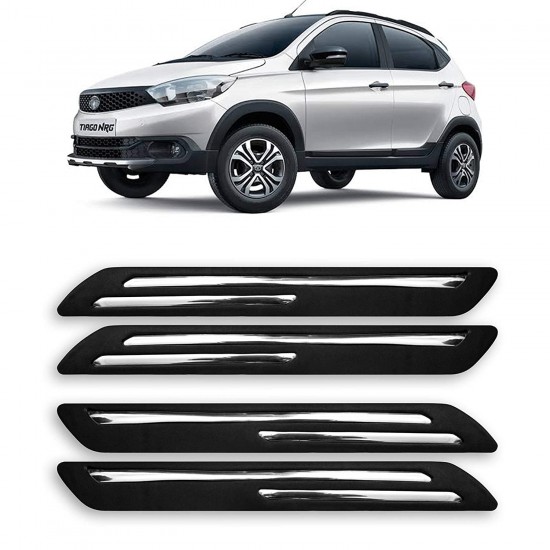 Galio Tata Tiago Bumper Protector With Double Strip Chrome