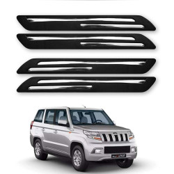 Galio Mahindra TUV 300 Bumper Protector With Double Strip Chrome Galio Mahindra TUV 300 Bumper Protector With Double Strip Chrome