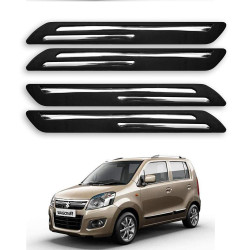 Galio Maruti Suzuki WagonR (2010-2019) Bumper Protector With Double Strip Chrome Galio Maruti Suzuki WagonR (2010-2019) Bumper Protector With Double Strip Chrome