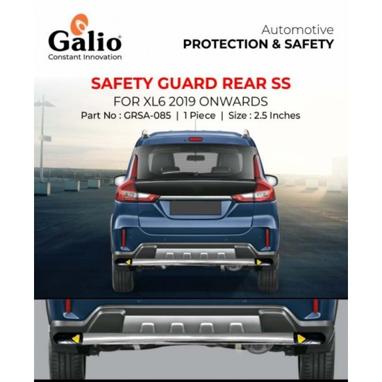 Galio Maruti Suzuki XL6 Safety Guards -SS (2019-Onwards) Galio Maruti Suzuki XL6 Safety Guards -SS (2019-Onwards)