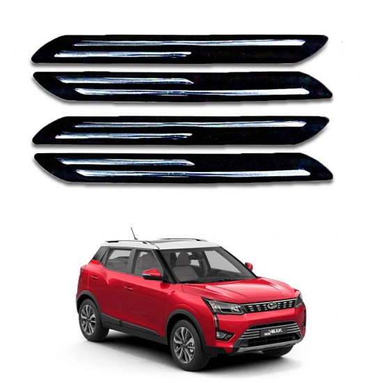 Galio Mahindra XUV 300 Bumper Protector With Double Strip Chrome
