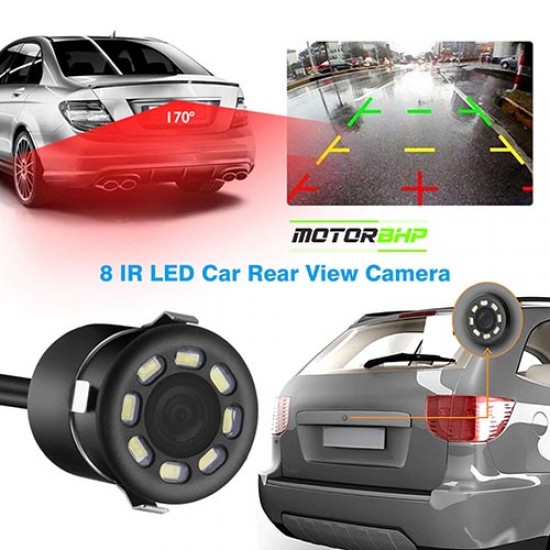  LED Night Vision Car Rear View Reverse Parking Camera