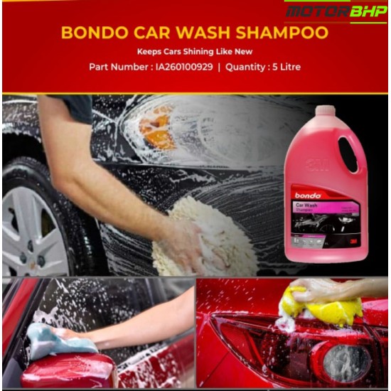 3M Bondo Car Wash Shampoo (5 Litre) 3M Bondo Car Wash Shampoo (5 Litre)