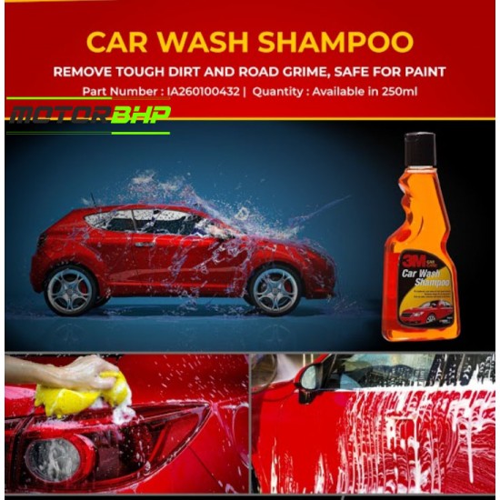 3M Car Care Car Wash Shampoo (250 ml) 3M Car Care Car Wash Shampoo (250 ml)