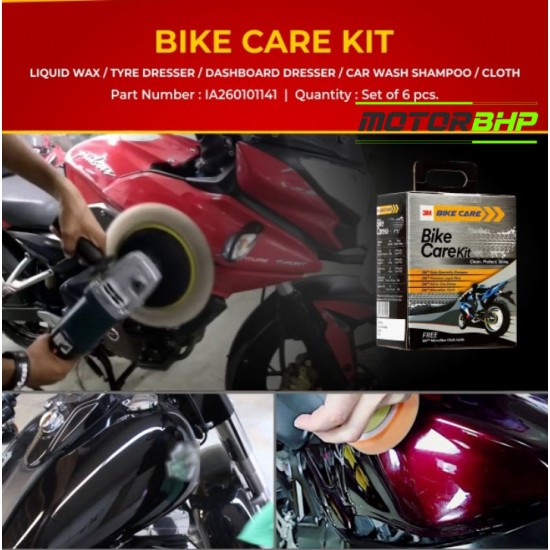 3M Bike Care Kit (set of 6 pcs.) 3M Bike Care Kit (set of 6 pcs.)