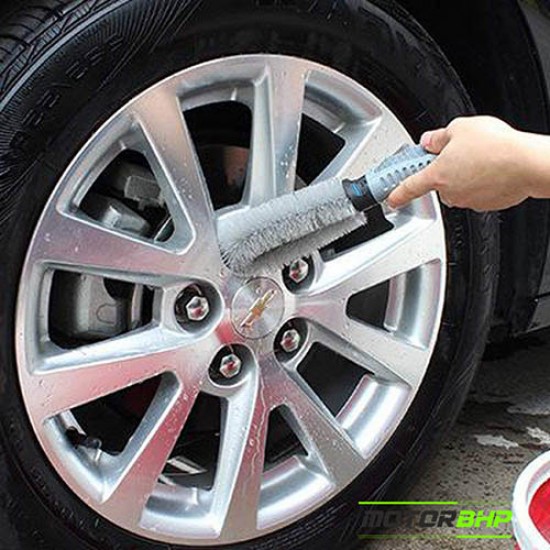 STARiD Car Wheel Tire Brush + Hub Clean Brush Cleaning Tool Kit