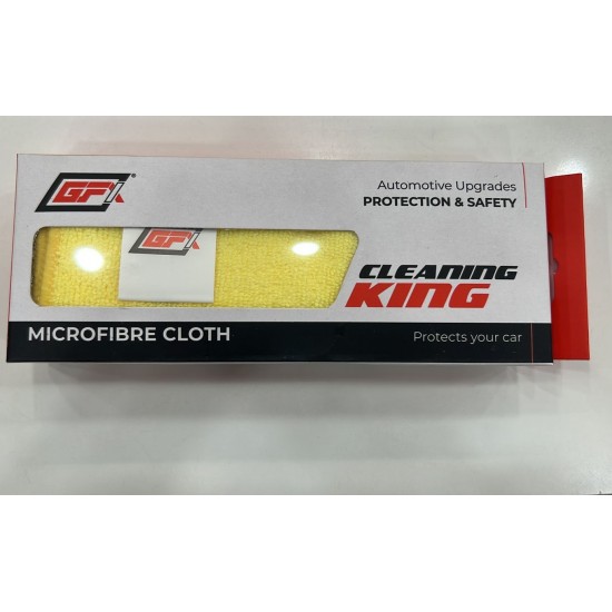 Microfiber Car Cleaning Cloth (Yellow)
