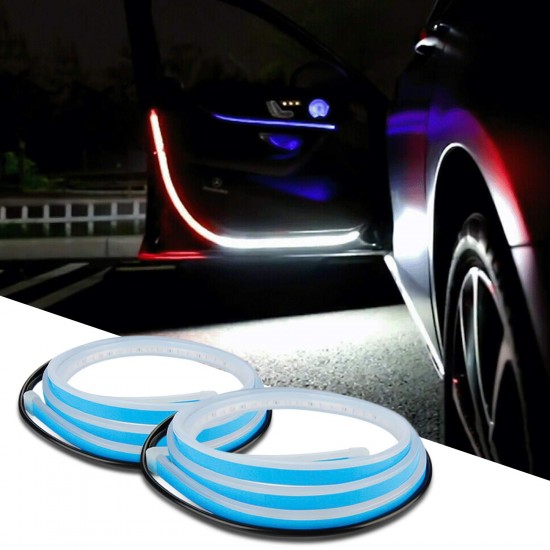  Car Door Warning LED Strip Matrix Moving Light (Set of 2) 