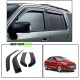 Ford Figo Aspire Rain Door Visor Without Chrome Line