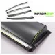  Maruti Suzuki XL6 Rain Door Visor With Chrome Line (2019-Onwards)