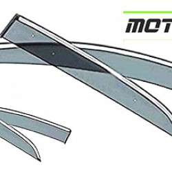 Maruti Suzuki Dzire Rain Door Visor With Chrome Line (2017-Onwards)