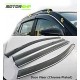 Hyundai Creta 2020 Door Rain Visor With Chrome Line 