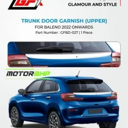 Gfx Maruti Suzuki Baleno Trunk Door Garnish Upper (2022-Onwards)
