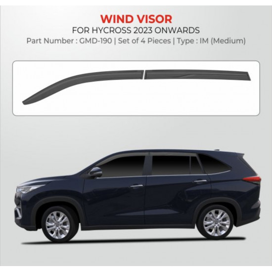 Toyota Hycross Rain Door Visor