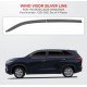 Toyota Hycross Rain Door Visor With Chrome Line 