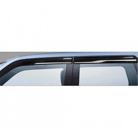 Galio Maruti Suzuki WagonR Rain Door Visor With Silver Line (2019-Onwards)