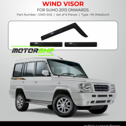 Tata Sumo Rain Door Visor Without Chrome Line (2013 Onwards) Tata Sumo Rain Door Visor Without Chrome Line (2013 Onwards)