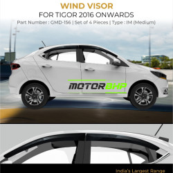 Tata Tigor Rain Door Visor Without Chrome Line (2016 Onwards) Tata Tigor Rain Door Visor Without Chrome Line (2016 Onwards)