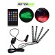 Universal Car 12 LED Atmosphere Light RGB Multi Color