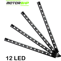 Universal Car 12 LED Atmosphere Light RGB Multi Color Universal Car 12 LED Atmosphere Light RGB Multi Color