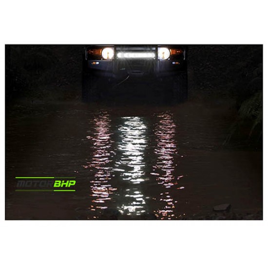 Universal Car LED DRL Light Bar White