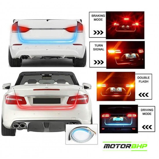 Universal Car LED Strip Dicky Brake Turn Signal Light