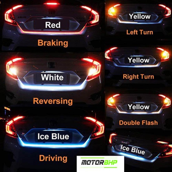 Universal Car LED Strip Dicky Brake Turn Signal Light