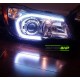 Universal Car LED DRL Fog Light White