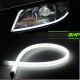 Universal Car LED DRL Fog Light White