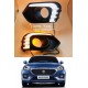  Maruti Suzuki Dzire 2017 LED Front DRL Fog Light 