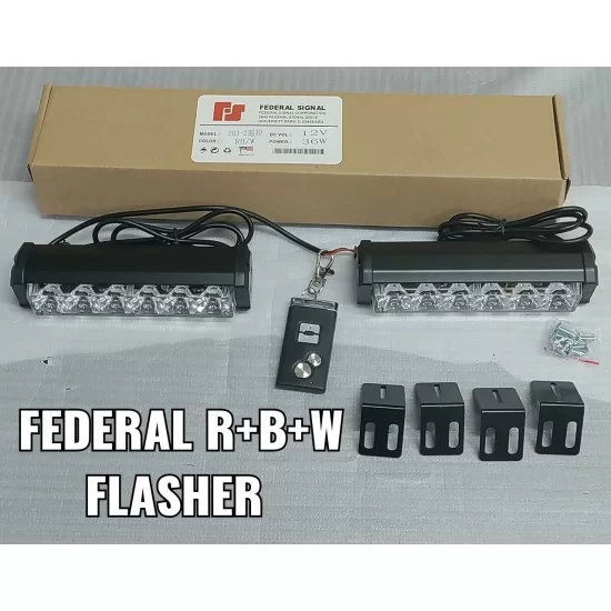 Buy Federal Signal Flasher 12v 6 Led Car Blinker Light Online