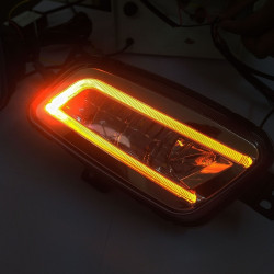 Ford New Endeavour Front LED DRL Fog Light with Indicator Ford New Endeavour Front LED DRL Fog Light with Indicator