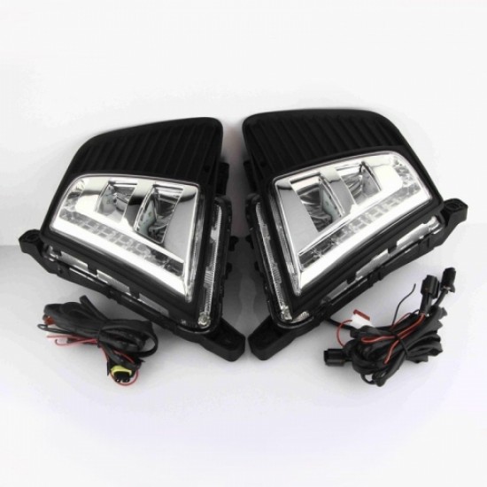 Hyundai Creta Old (2015-2018) Front LED DRL Light With Fog Light