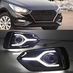 Hyundai Verna (2017-2019) Front LED DRL Light
