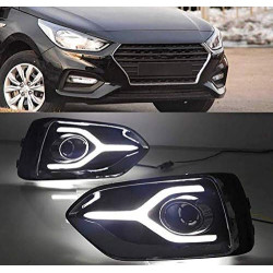 Hyundai Verna (2017-2019) Front LED DRL Light