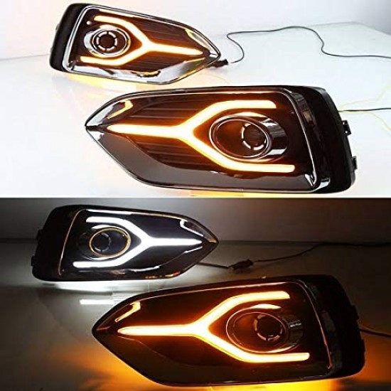 Hyundai Verna (2017-2019) Front LED DRL Light