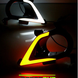 Toyota Innova Crysta Front LED DRL Light  Toyota Innova Crysta Front LED DRL Light