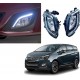 Mahindra Marazzo Front LED DRL With Fog Lights 