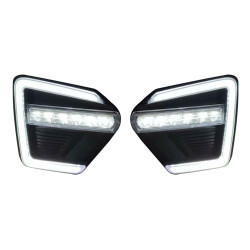 Renault Triber LED DRL With Matrix Turn Signal & LED Fog Light  Renault Triber LED DRL With Matrix Turn Signal & LED Fog Light